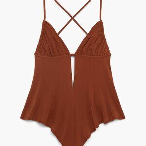 Salvage Agua Hour Cookie Brown Teddy 2X NWT